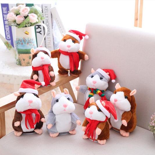 Liebenswürdiges sprechendes Hamsterspielzeug + Neue Weihnachtsausgabe