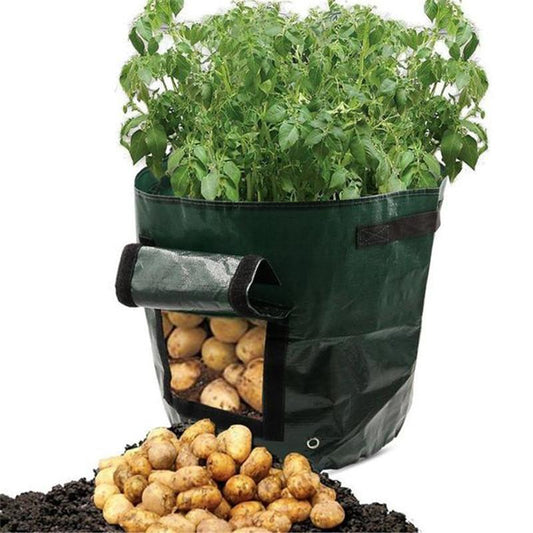 18/26/38L große Kapazität Kartoffel wachsen Pflanzer PE Container Tasche Tomate Gemüse Garten im Freien