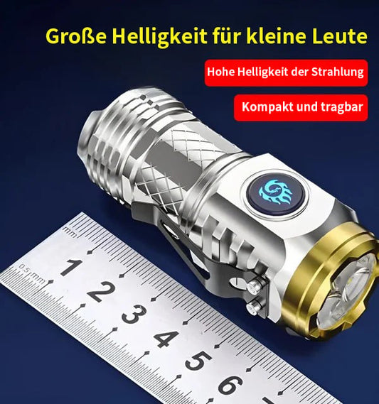 🏆LETZTER VERKAUFSTAG 49% RABATT - Deutsche dreiäugige Monster-Mini-Super-Power-Taschenlampe