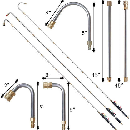 Hochdruckreiniger-Stab-Set mit 4000 PSI