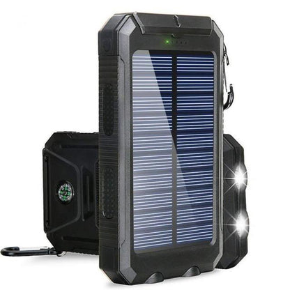 Multifunktionale Solar-Powerbank 10000mAh