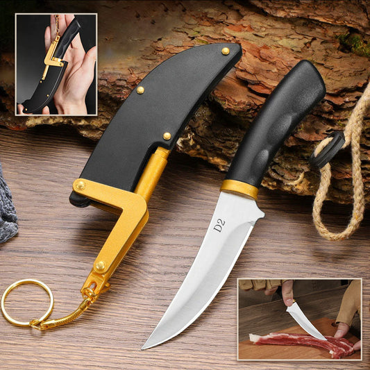 🎄Weihnachtsaktion 49% Rabatt🎁Multipurpose Outdoor Portable Fruit Knife with Sheath