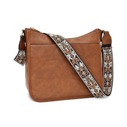 Vielseitige Leder-Crossbody-Tasche für Frauen