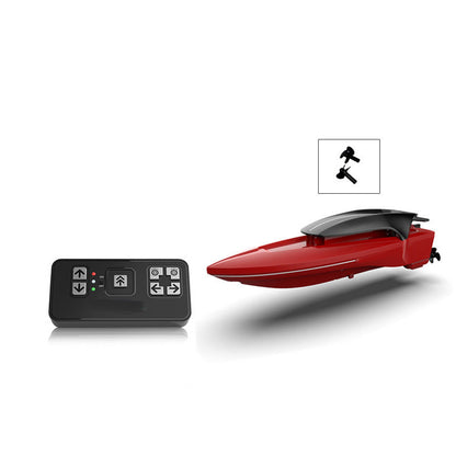 Mini 2.4G RC Hochgeschwindigkeitsboot mit LED Lichtern