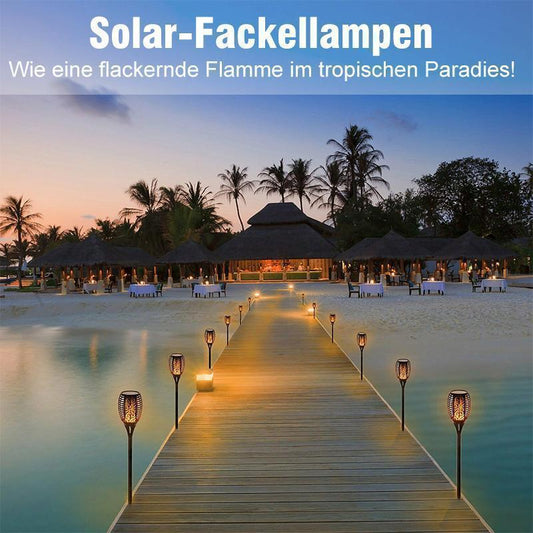 Solar Garten Licht LED Solar-Fackellampe